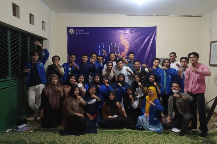 Kader PMII institut Agama Islam Sahid Bogor sukses gelar acara Rapat Tahunan Komisariat (Dokumentasi Bogortimes.com)