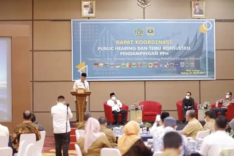 Rapat Koordinasi Public Hearing dan Temu Konsultasi Pendampingan PPH di Padang, Sumatra Barat