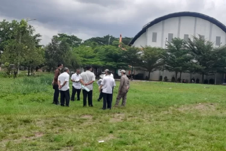 Area rencana proyek Masjid Besar Gunungsindur. (Yandi/BogorTimes)