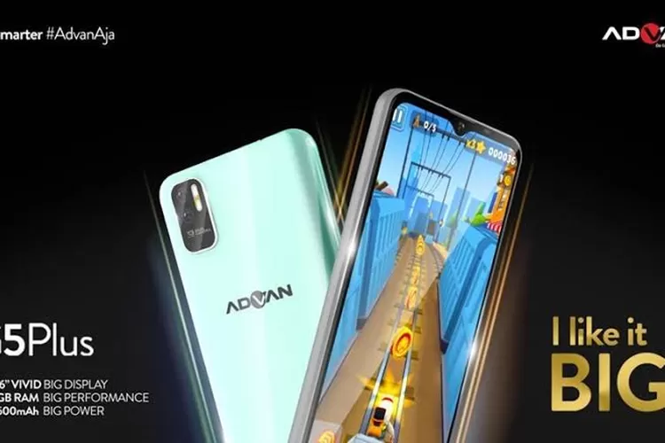 Spek mumpuni Advan G5 Plus (Advan)