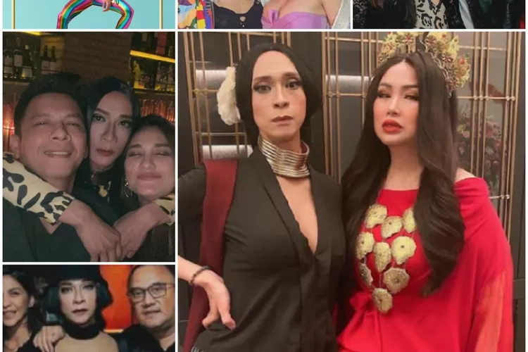 Penampilan cantik Aming ( Instagram @amingisback)