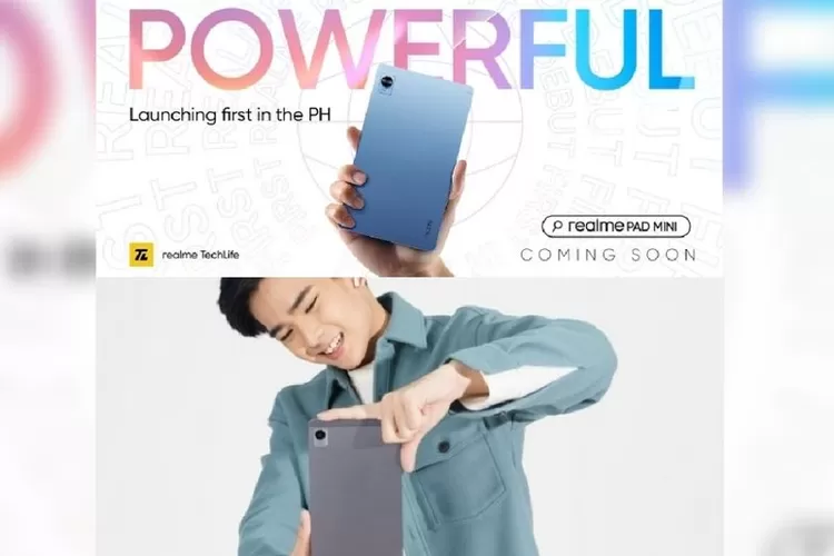 Tampilan dari Poster yang Berisi Teaser Acara Peluncuran Resmi Tablet Realme Pad Mini (Tangkapan Layar Situs GSMArena)