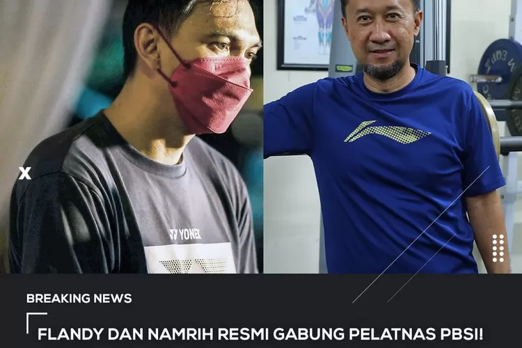 Flandy Limpele sebagai pelatih Pelatnas PBSI di sektor ganda campuran Indonesia. (Instagram @badminton.ina)