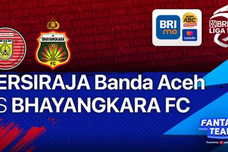 Hasil Pertandingan BRI Liga 1 Pekan ke 34 Persiraja vs Bhayangkara FC  (Tangkapan Layar Vidio.com)