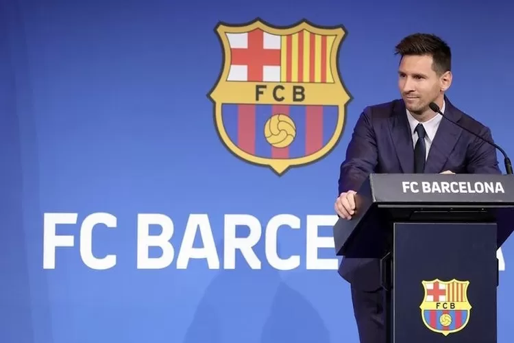 Lionel Messi saat ucapkan perpisahan dengan Barcelona (Instagram/ leomessi)