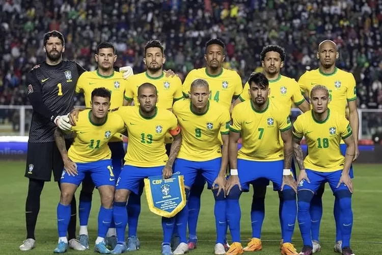 Brazil duduki peringkat pertama FIFA (Instagram/ cbf_futebol)