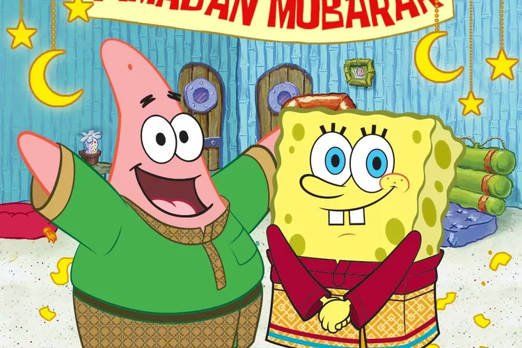 Spongebob beri ucapan selamat Ramadhan  (Twitter @SpongeBob)