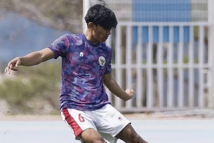 Timnas U-19 saat warming-up jelang laga uji coba (Instagram/ pssi)