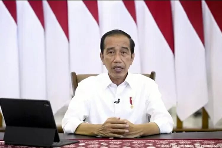 Presiden Jokowi. (Tangkapan layar YouTube Sekretariat Presiden.)