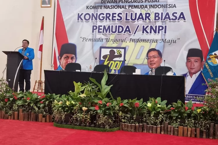 Ketua Umum DPP KNPI hasil Kongres Luar Biasa, Mandalika Lombok, Ilyas Indra