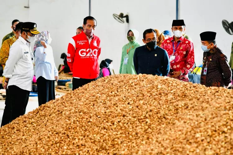 Jokowi meninjau stok pangan selama Ramadhan (Ist)