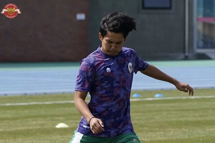 Timnas U-19 melakukan pemanasan jelang kontra melawan Pohang Steelers FC (Instagram/ pssi)