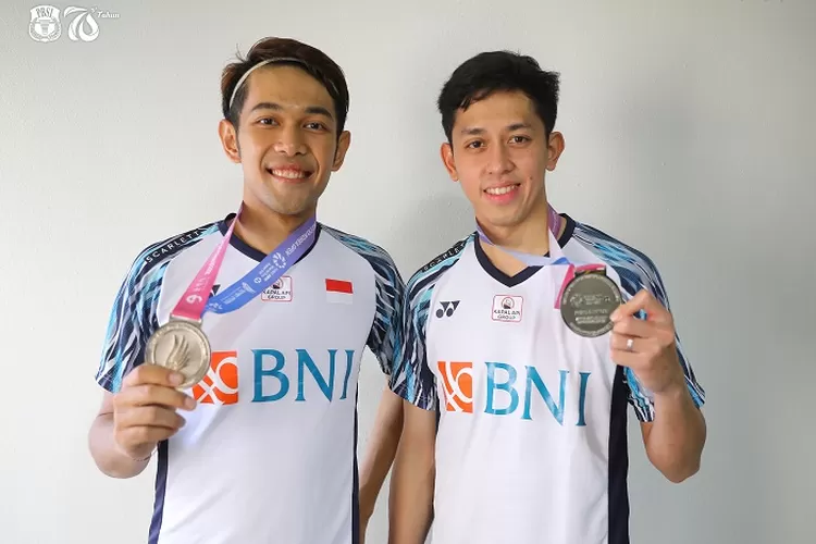 Final Korea Open 2022 Tanggal 10 April 2022 Fajar Alfian dan Muhammad Rian Kalah dari Ganda Putra Korea  (twitter /@INABadminton)