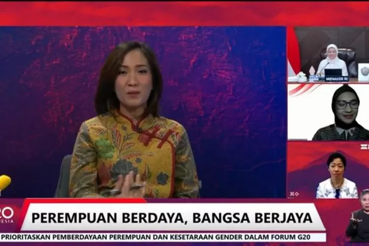 Diskusi daring bertema "Perempuan Berdaya, Bangsa Berjaya" yang digelar Forum Merdeka Barat 9 (FMB9), Senin 11 April 2022. (dok)