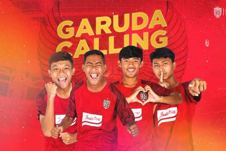 Empat pemain Bali United U-16 dipanggil Timnas U-16 asuhan Bima Sakti/Dok Bali United.