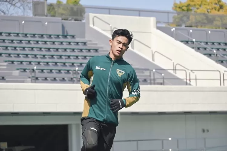 Pratama Arhan saat berlatih di Tokyo Verdy (Instagram/ pratamaarhan8)