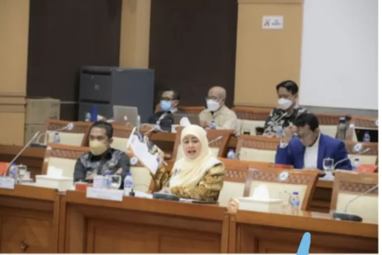 Legislator Komisi VIII DPR RI, Endang Maria Astuti di depan RDP Komisi VIII DPR RI dengan Kemenag memastikan kenaikan BPIH Rp39,8 Juta tidak akan dibebankan kepada jamaah haji  (AG Sofyan)