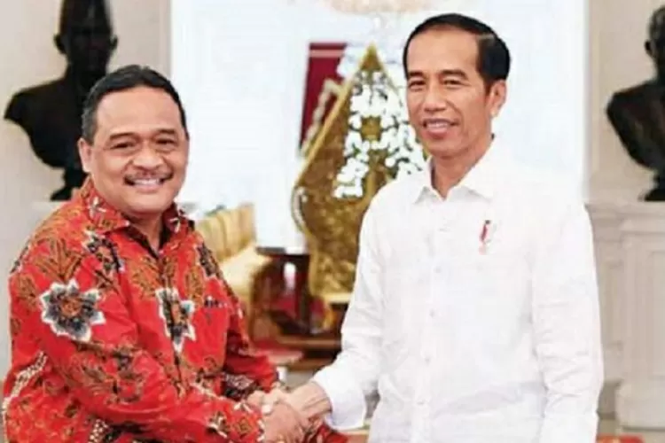 Kepala BP2MI Benny Rhamdani bersama Presiden Jokowi (Istimewa)