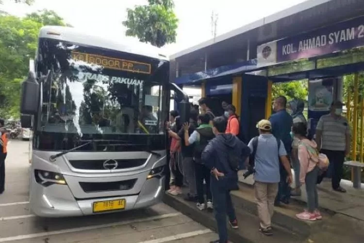 Angkutan umum massal Biskita Transpakuan di Bogor  diminati masyarakat. (Siaran Pers)