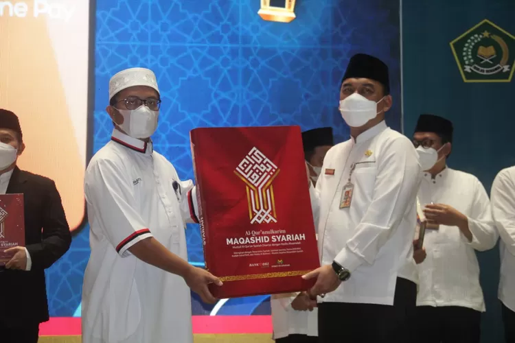 UUS Bank DKI mempersembahkan Musyaf Al Quran di Masjid Istiqlal, Jumat (22/4/2022)