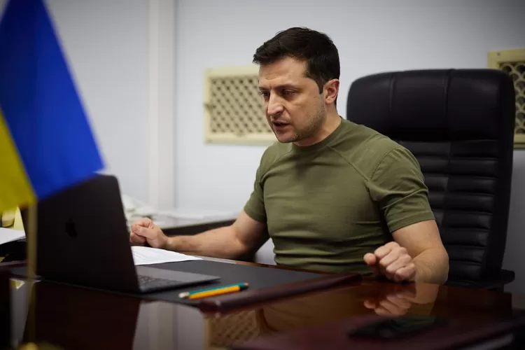 Presiden Ukraina Volodymyr Zelensky. (Facebook.com/Volodymyr Zelensky)