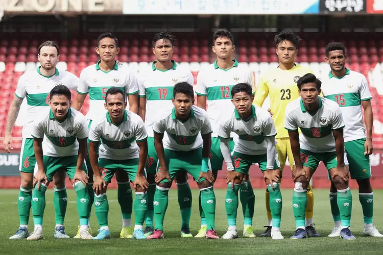 Skuad Timnas U-23 saat melawan Pohang Steelers (pssi.org)