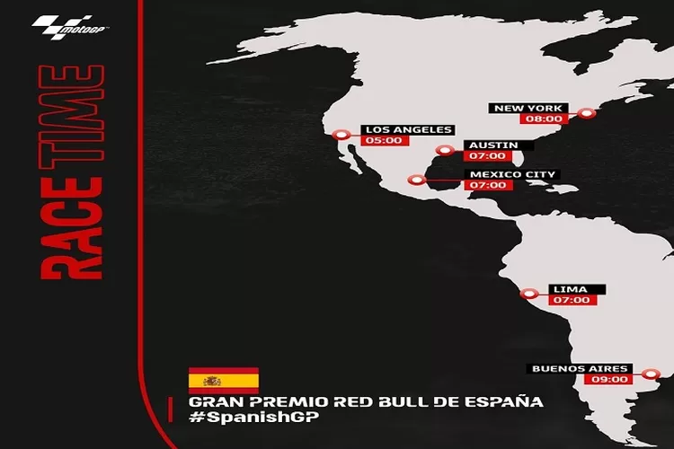Jadwal Lengkap MotoGP Spanyol Dari Free Practice Hingga Race Tanggal 29 April 2022 sampai 1 Mei 2022 di Circuito de Jerez Spanyol (instagram.com/@motogp)