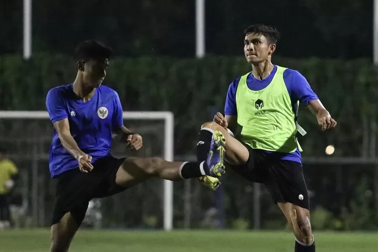 Timnas U-23 lakukan latihan dengan intensitas tinggi (Instagram/@pssi)
