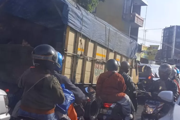 Kemacetan arus mudik Lebaran (Foto: Gorajuara/Ist)