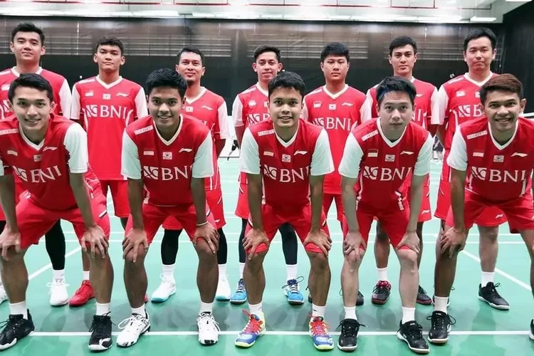 Indonesia akan mulai berlaga di ajang Thomas Cup, besok 8 Mei 2022 (Badminton.ina)
