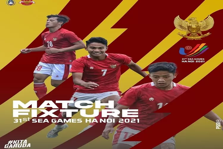 Link Nonton Pertandingan Timnas Indonesia U-23 Vs Vietnam  di SEA Games Vietnam 2021 Tanggal 6 Mei 2022 Pukul 18.15 WIB (Instagram /@pssi)