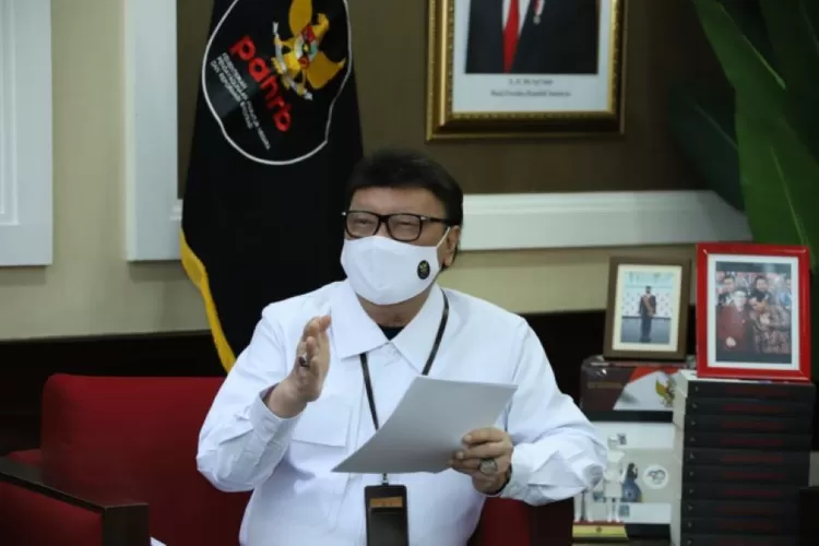 Menteri PANRB Tjahjo Kumolo setuju ASN bekerja dari rumah atau WFH selama satu minggu setelah puncak arus balik mudik lebaran 8 Mei 2022, atau WFH dari 9-14 Mei 2022 (menpan.go.id)
