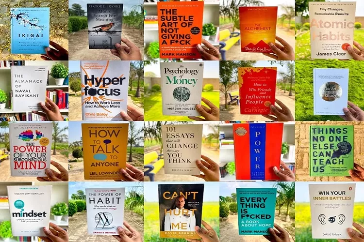 20 Buku yang dapat mengubah hidup anda (akun Twitter @librarymindset)
