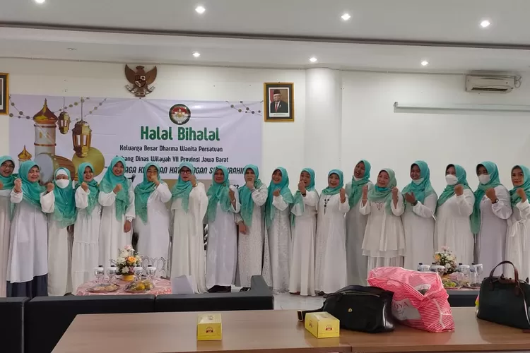 Halal Bihalal DWP Kantor Cabang Dinas Pendidikan Wilayah VII (GoraJuara.com/dok AKSI)