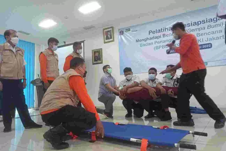 BPBD DKI Jakarta menyelenggarakan pelatihan  bencana bagi ASN dan masyarakat, Kamis (19/5/2022).
