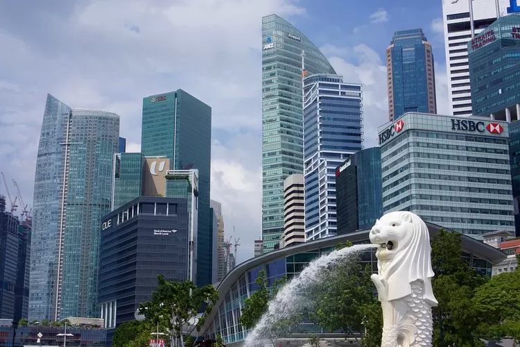 Ikon negara Singapura  (Pixabay)