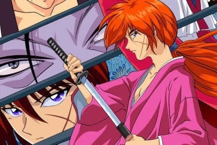 Anime seperti Samurai X itu serupa dengan kartun, namun gaya melukisnya beda dan khas.  (Instagram/tudo_sobre_animes_oficial)