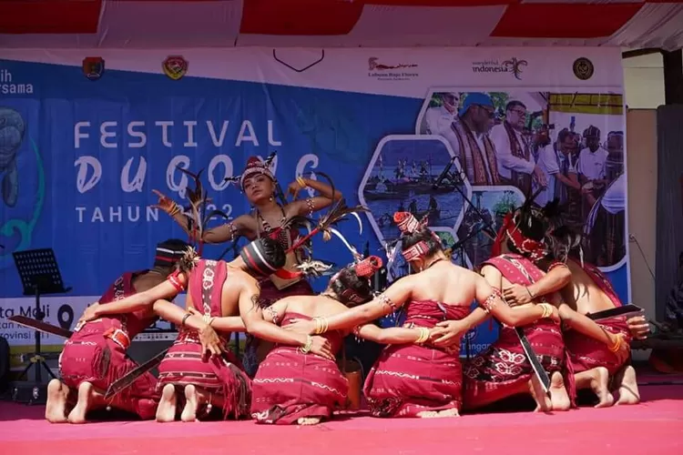 Festival Dugong 2022 di Pantai Mali, Kabola, Kabupaten Alor, NTT (Kemenparekraf)