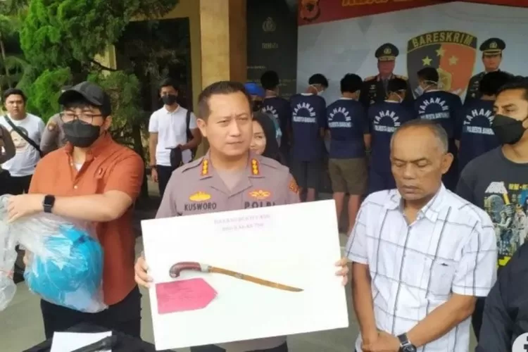 Kapolres Bandung Jelaskan 8 Pembunuh  Anggota Pesilat Ditangkap Polisi (Istimewa)