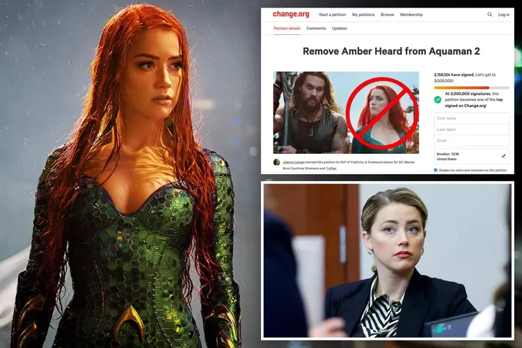  Presiden DC Films bersaksi pada hari Selasa (24/5) bahwa studionya mempertimbangkan untuk mengganti Amber Heard di "Aquaman 2" (dok, Tangkapan Layar Inilah.com)