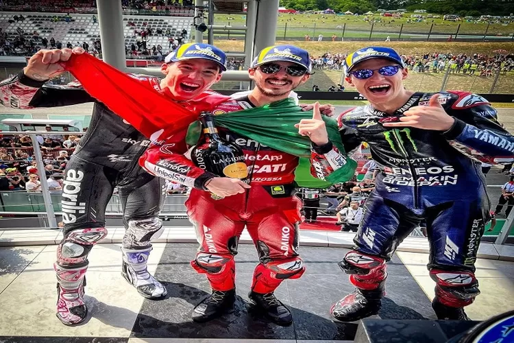 Hasil Lengkap Race MotoGP Italia 2022, Pembalap Tuan Rumah Francesco Bagnaia Berhasil Raih Juara Tanggal 29 Mei 2022 (instagram.com/@ motogp)