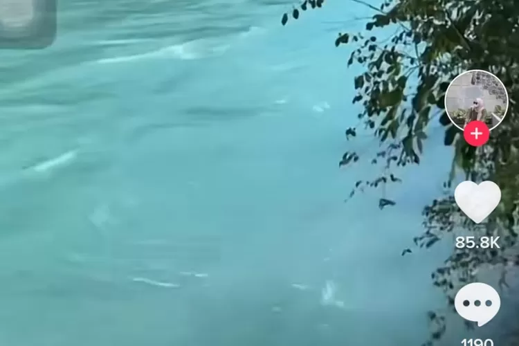 Viral! Beredar Video TikTok Eril Sebelum Berenang di Sungai Aare Bern Swiss/Tangkapan Layar TikTok/