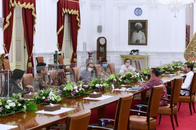Presiden Joko Widodo menegaskan dirinya tidak mengetahui adanya rencana perubahan UU Sisdiknas saat menerima audiensi Aliansi Penyelenggara Pendidikan Indonesia (APPI)  (AG Sofyan)