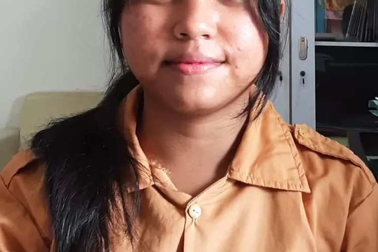 Joyana, siswa kelas XI MIPA-1 SMAN 2 Kuta Selatan (Foto: Gorajuara/dok.I Nyoman Tingkat)