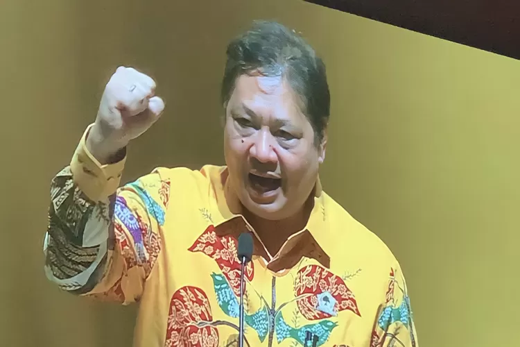Ketua Umum Partai Golkar Airlangga Hartarto menegaskan KIB fokus usung sendiri Capres 2024 dan yakinkan koalisi makin solid yang membikin gentar lainnya  (AG Sofyan)