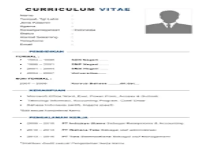 Sudah Banyak Mengirim CV Dan Belum Ada Panggilan Interview Mungkin CV Anda Kurang Menarik Simak Yukk Cara Membuat CV Yang Menarik (yokerjo.com)