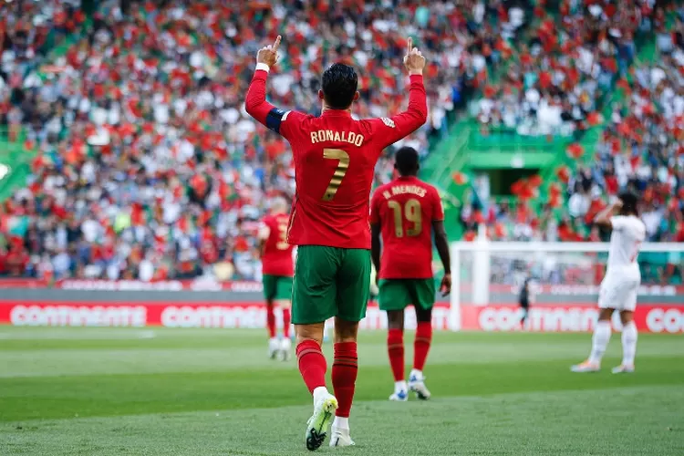 Portugal VS Swiss, Cristiano Ronaldo Berpeluang Ciptakan 4/5 Gol ( Twitter @christiano)