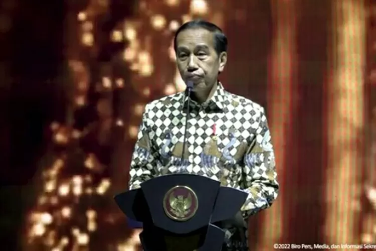 Presiden Jokowi. (Tangkapan layar YouTube.)