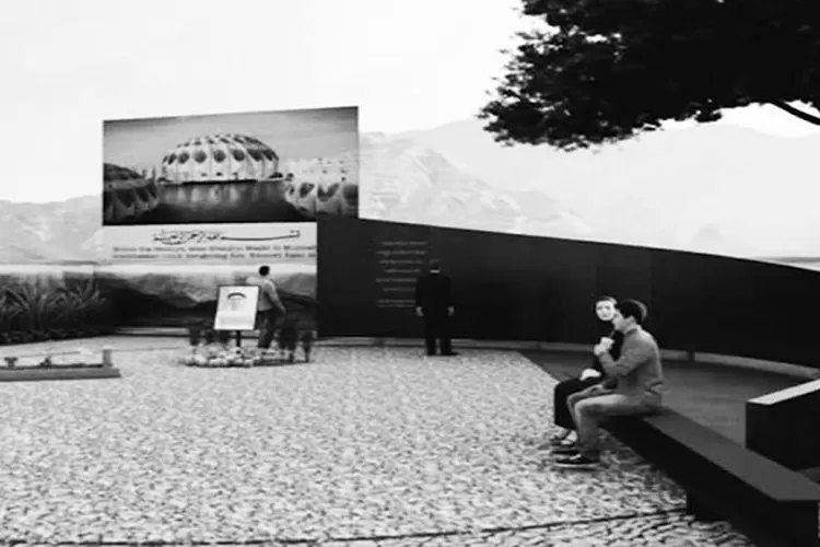 Ridwan Kamil Memposting Desain Makam Eril dengan Masjid di Sebelahnya (Instagram/ @ridwankamil)