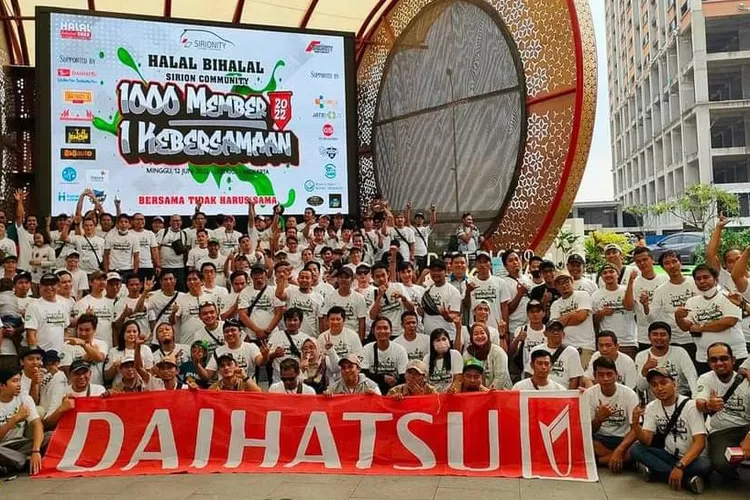 Halal Bihalal Sirionty di Bekasi dihadiri ratusan member se Jabodetabek, Minggu (12/6/2022). Event  ini diharapkan menjadi agenda rutin untuk silaturahmi.  